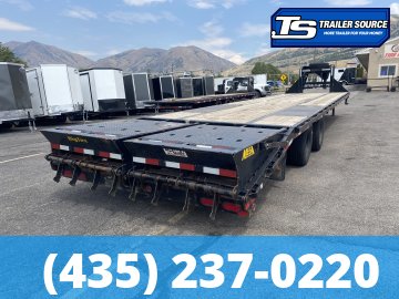 8.5x35 Big Tex Gooseneck Equipment Trailer - 23.9K GVWR -