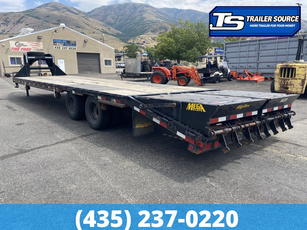 8.5x35 Big Tex Gooseneck Equipment Trailer - 23.9K GVWR -