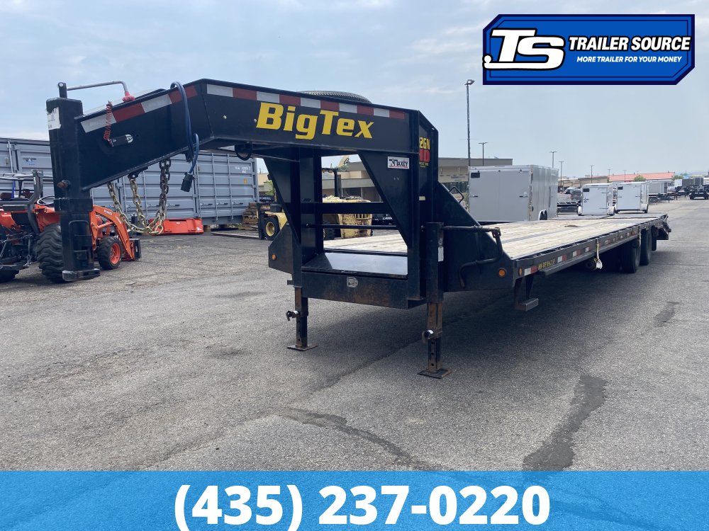 8.5x35 Big Tex Gooseneck Equipment Trailer - 23.9K GVWR -