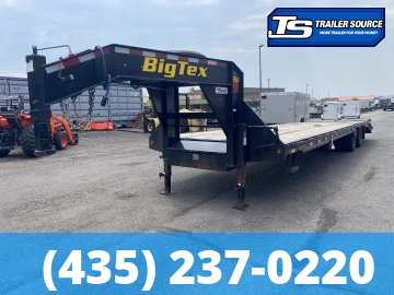 8.5x35 Big Tex Gooseneck Equipment Trailer - 23.9K GVWR -