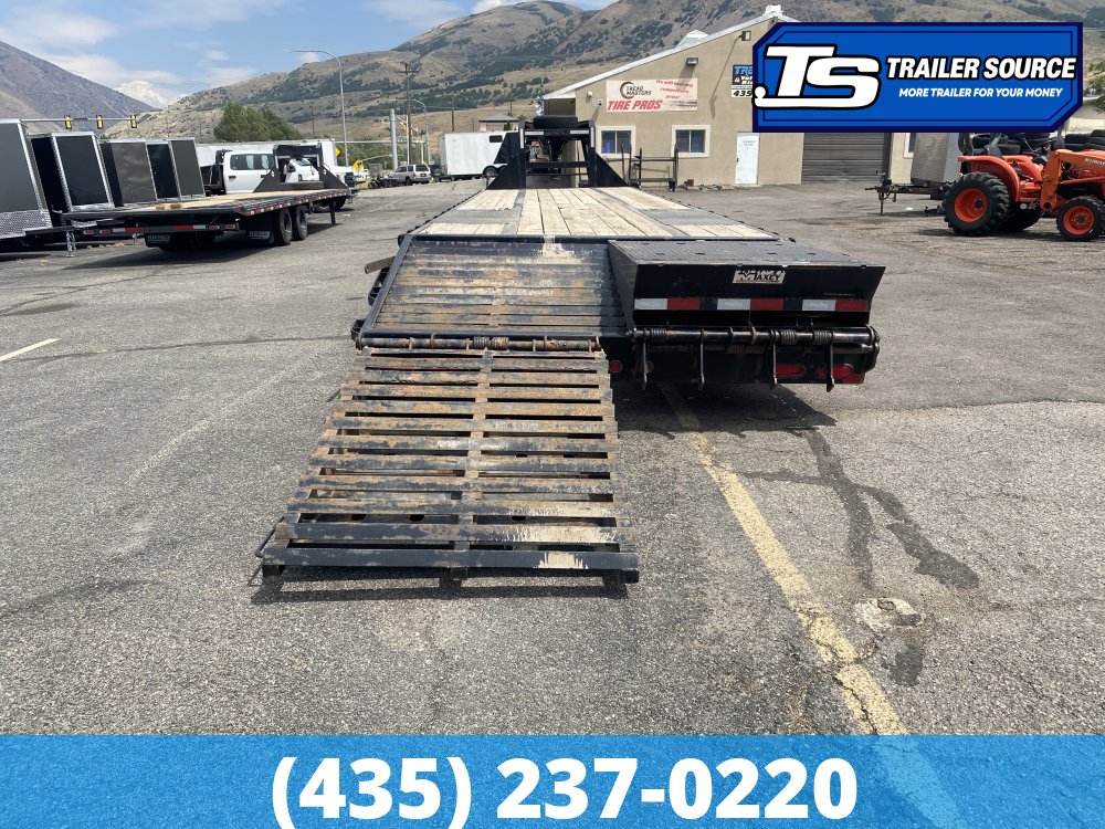 8.5x35 Big Tex Gooseneck Equipment Trailer - 23.9K GVWR -