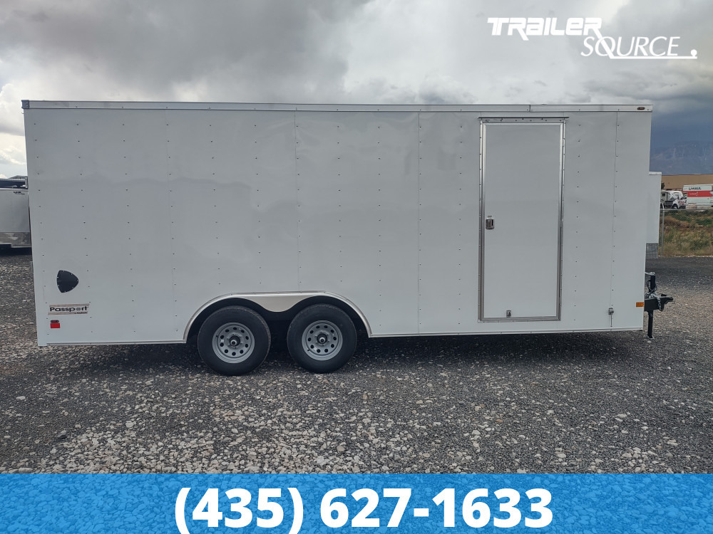 2023 Haulmark Passport Deluxe 8 5x20 Enclosed Cargo Trailer 10k Dovetail Rv Door