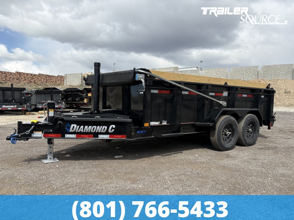 7x14 Diamond C LPT Telescopic Dump 15K 32" Sides Dump