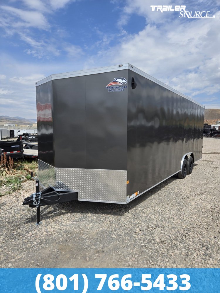 8.5x24 American Hauler Night Hawk 7'6" 10K Tandem Axle Enclosed Cargo