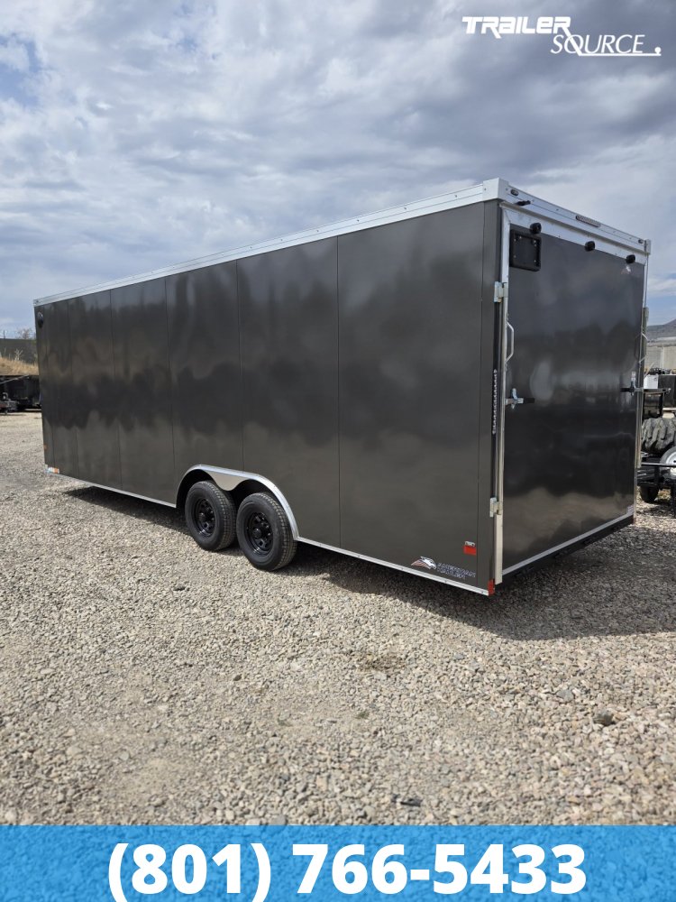 8.5x24 American Hauler Night Hawk 7'6" 10K Tandem Axle Enclosed Cargo