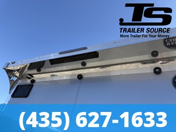 8.5x20 Wells Cargo Rev Enclosed Car Hauler Trailer - 7'6" Interior - 10K GVWR 2 Tone Color, Rear Spoiler w/ Load Lights