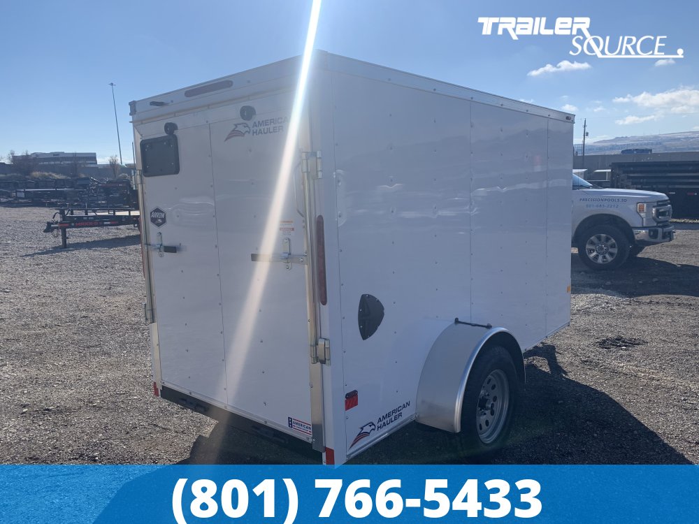 5x10 American Hauler Arrow Single Axle Enclosed Cargo