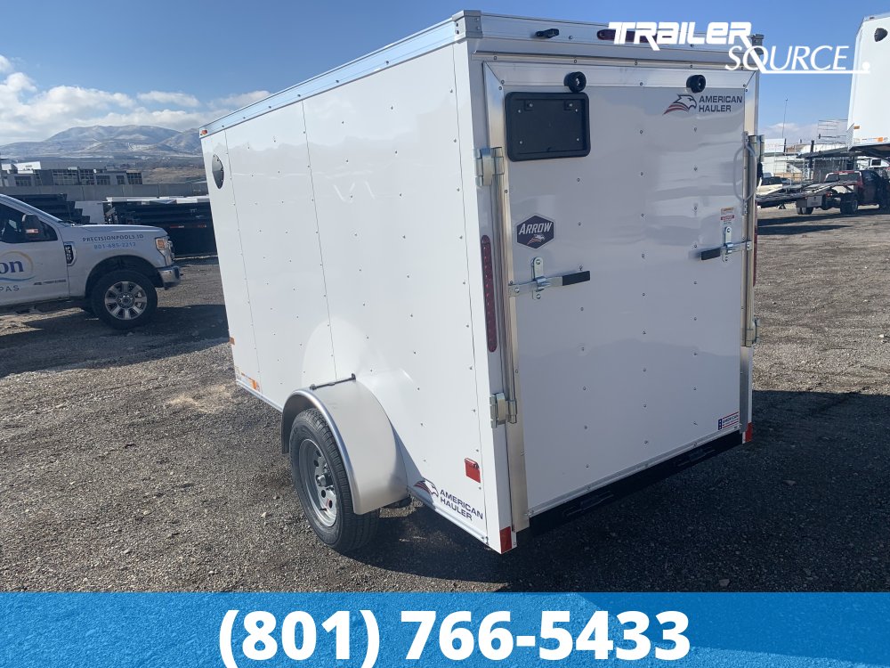 5x10 American Hauler Arrow Single Axle Enclosed Cargo