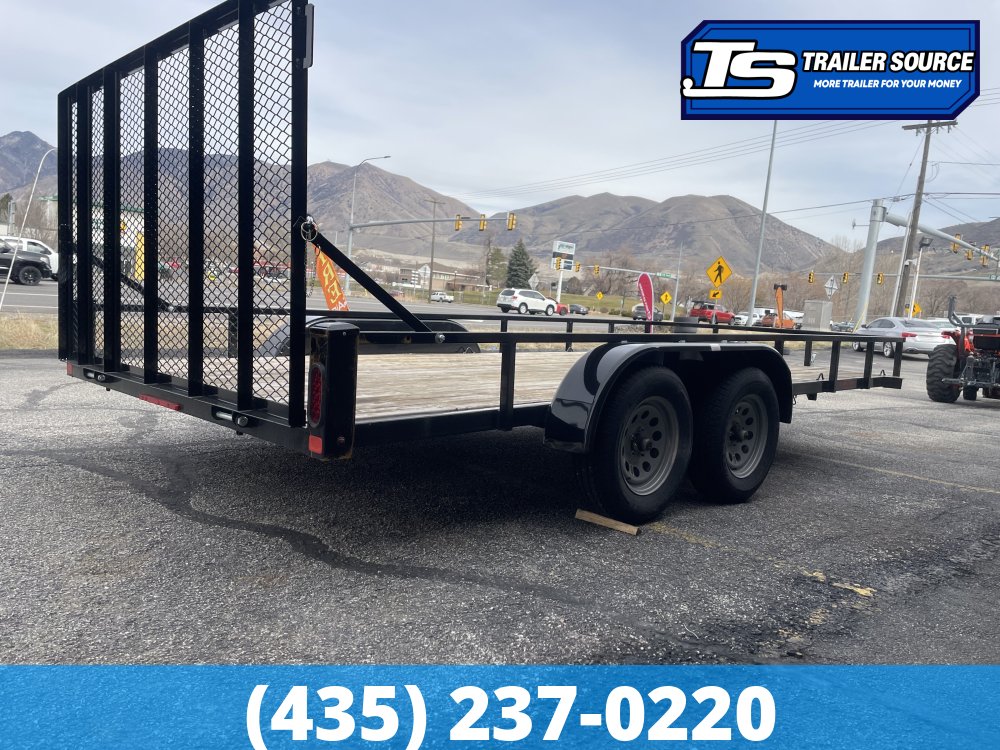 7x16 Echo EA-16-15T Utility Trailer - 7K GVWR -