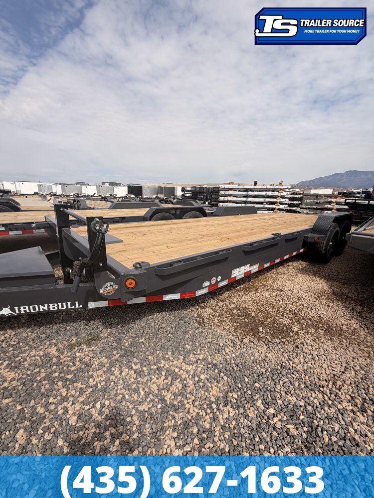 7x24 Iron Bull ETB Equipment Trailer - 14K GVWR -