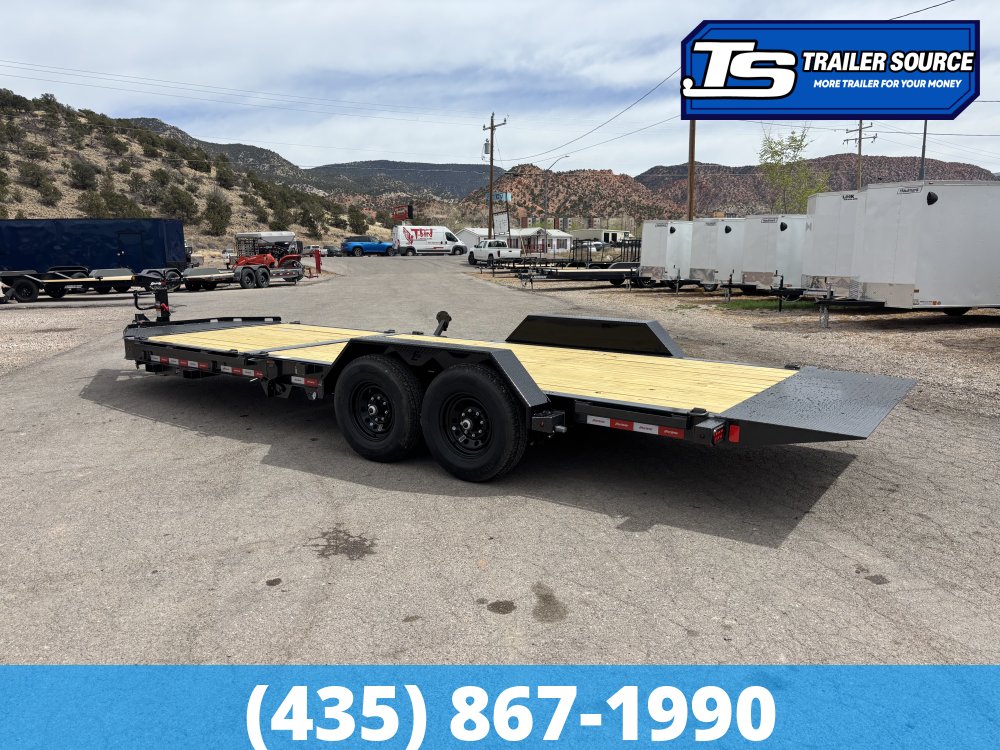 7x22 Liberty LT Tilt Trailer - 15.4K GVWR - 2 Tone Color