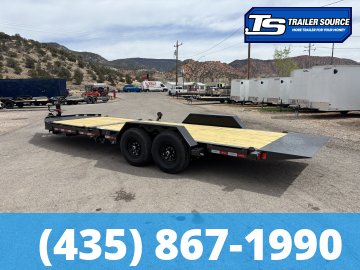 7x22 Liberty LT Tilt Trailer - 15.4K GVWR - 2 Tone Color