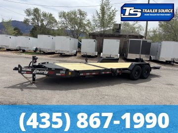 7x22 Liberty LT Tilt Trailer - 15.4K GVWR - 2 Tone Color