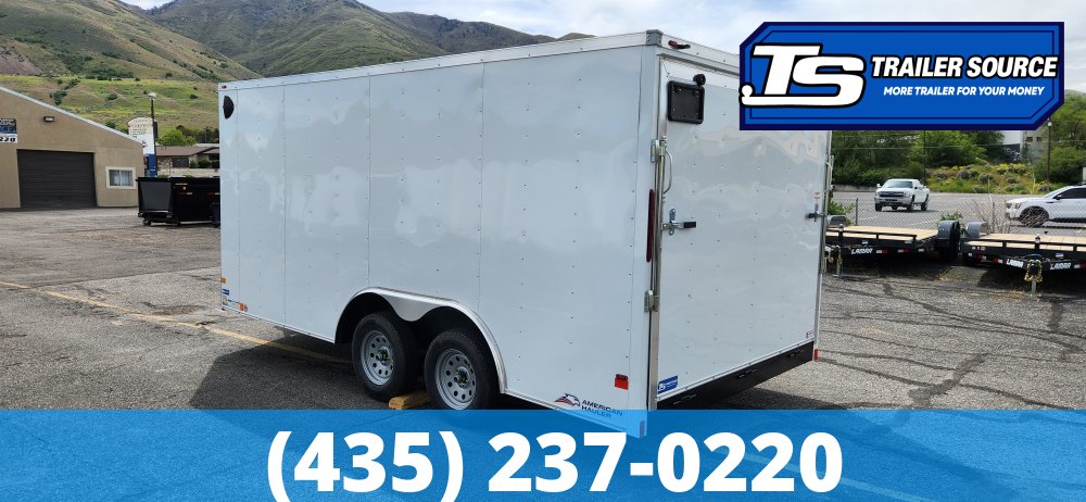 8.5x16 American Hauler Arrow Enclosed Cargo Trailer - 6'6" Interior - 7K GVWR - Ramp Door