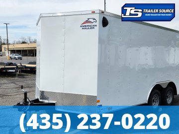 8.5x16 American Hauler Arrow Enclosed Cargo Trailer - 6'6" Interior - 7K GVWR - Ramp Door