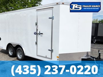 8.5x16 American Hauler Arrow Enclosed Cargo Trailer - 6'6" Interior - 7K GVWR - Ramp Door