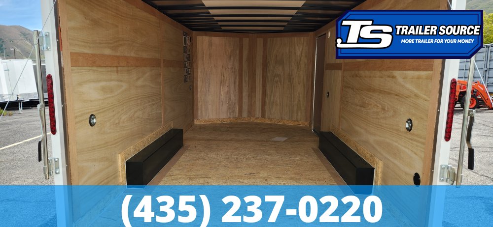 8.5x16 American Hauler Arrow Enclosed Cargo Trailer - 6'6" Interior - 7K GVWR - Ramp Door