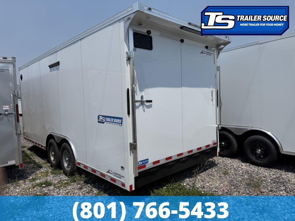 8.5x20 American Hauler Eagle HD Contractor Edition Enclosed Cargo Trailer - 7'6" Interior - 12K GVWR -