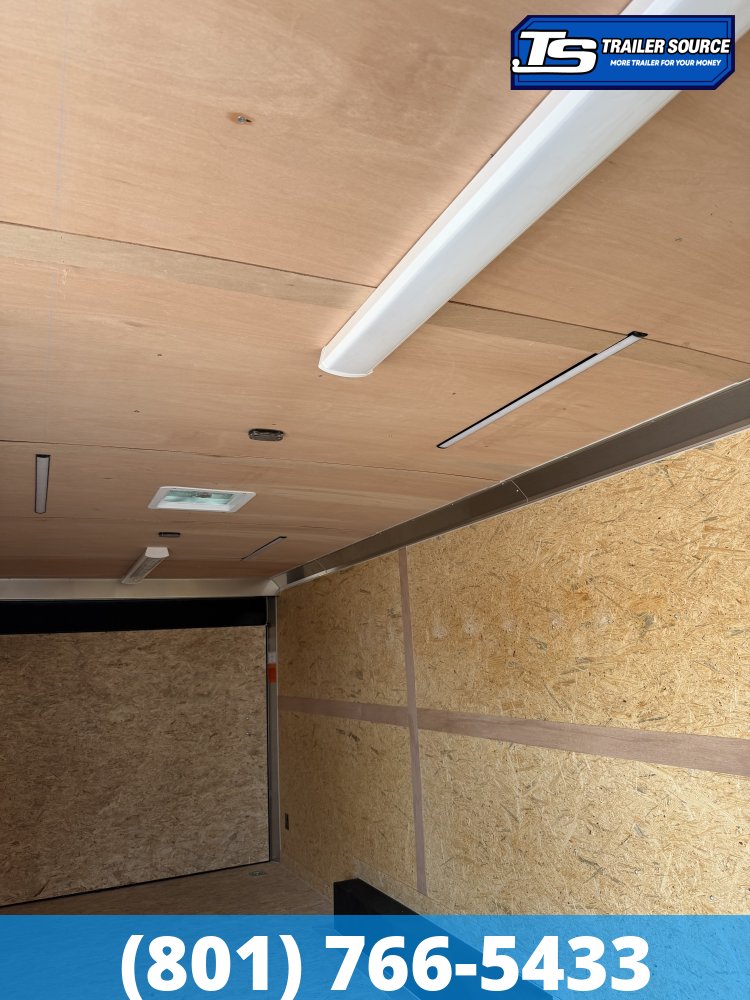 8.5x20 American Hauler Eagle HD Contractor Edition Enclosed Cargo Trailer - 7'6" Interior - 12K GVWR -