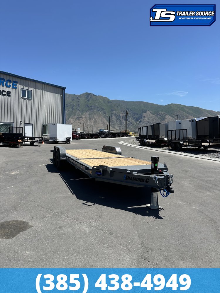 7x22 Diamond C HDT 207 Tilt Trailer - 15.5K GVWR -