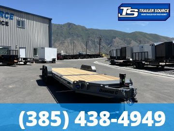 7x22 Diamond C HDT 207 Tilt Trailer - 15.5K GVWR -