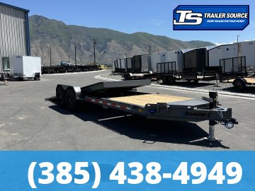 7x22 Diamond C HDT 207 Tilt Trailer - 15.5K GVWR -