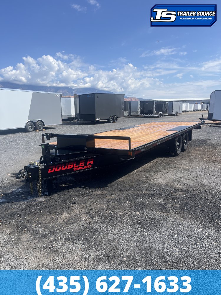 8.5x24 Double A Pro Series HBT  Deckover Tilt