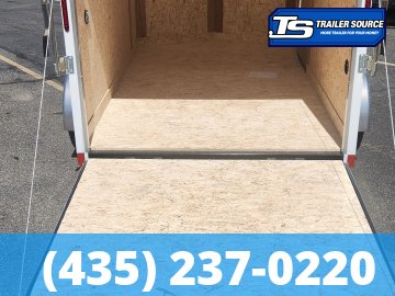 6x10 American Hauler Arrow Enclosed Cargo Trailer - 6'6" Interior - 3.5K GVWR - .080 PolyCor, Ramp Door, Ramp Extension
