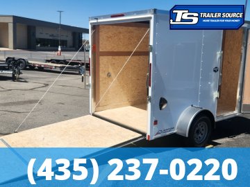 6x10 American Hauler Arrow Enclosed Cargo Trailer - 6'6" Interior - 3.5K GVWR - .080 PolyCor, Ramp Door, Ramp Extension