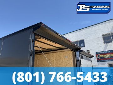 8.5x20 Look ST DLX Enclosed Cargo Trailer - 7'0" Interior - 10K GVWR - .080 PolyCor, Alloy Wheels, Black Out Package, Rear Spoiler w/ Load Lights