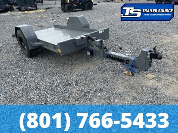 5x10 Diamond C DSA Scissor Lift Tilt Trailer - 7K GVWR -