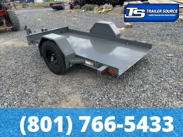 5x10 Diamond C DSA Scissor Lift Tilt Trailer - 7K GVWR -