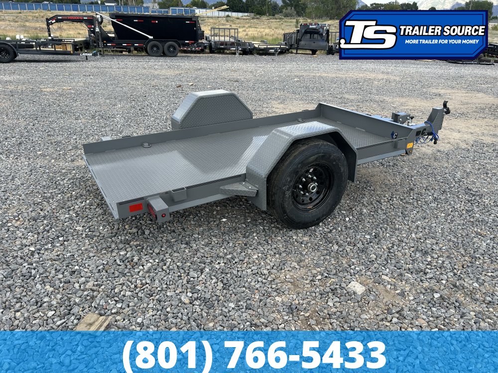 5x10 Diamond C DSA Scissor Lift Tilt Trailer - 7K GVWR -
