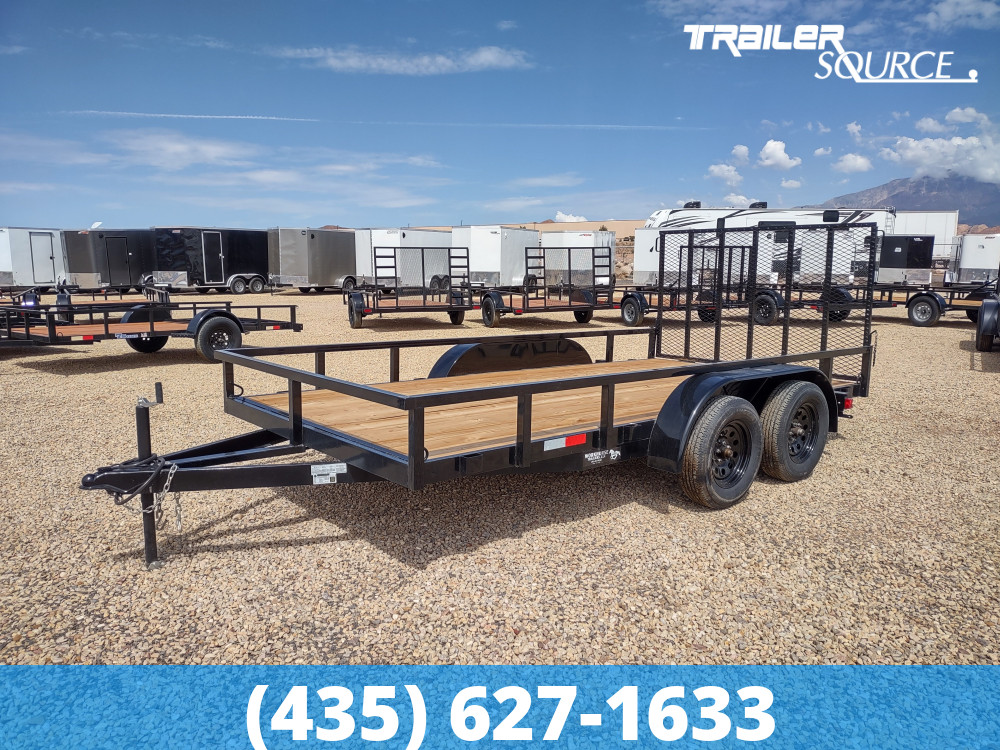7x16 K&S Fabrication Tandem Axle Utility