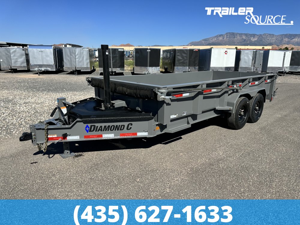 7x16 Diamond C LPT 15K 24" Sides Dump