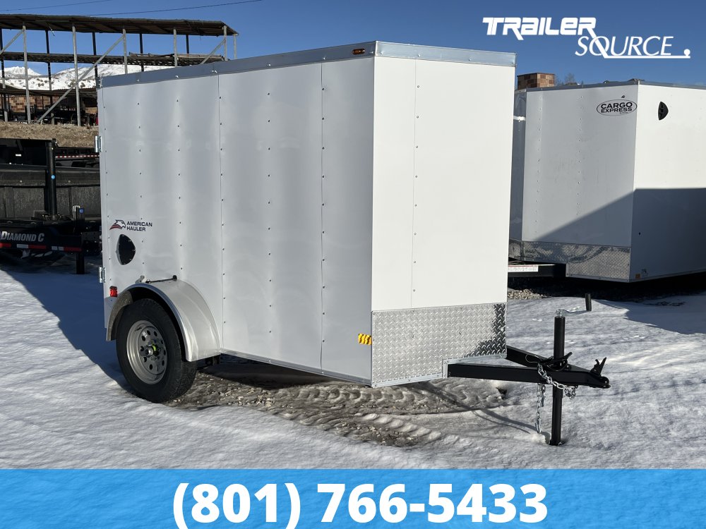5x8 American Hauler Arrow Single Axle Enclosed Cargo