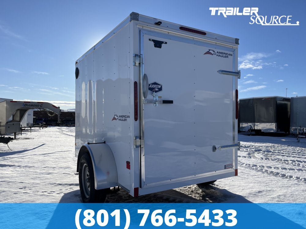 5x8 American Hauler Arrow Single Axle Enclosed Cargo