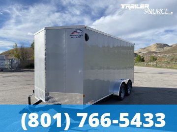 7x16 American Hauler Arrow Deluxe 7'0" 7K Tandem Axle Enclosed Cargo