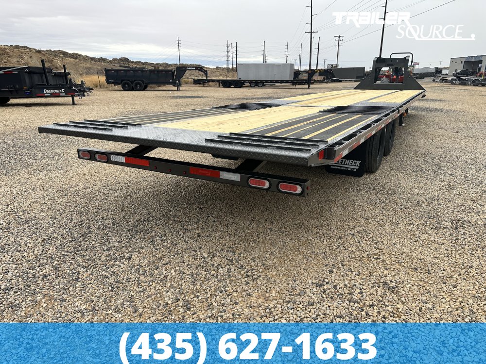 8.5x40 Diamond C FMAX HDT 40' 25K Hydraulic Dovetail Gooseneck