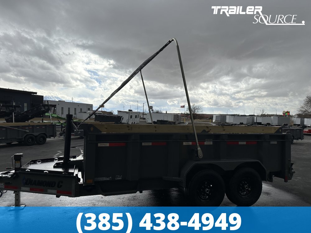 7x14 Diamond C LPT Telescopic Dump 15K 32" Sides Dump