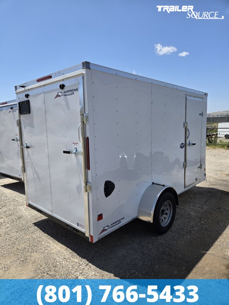 6x12 American Hauler Arrow Single Axle Enclosed Cargo