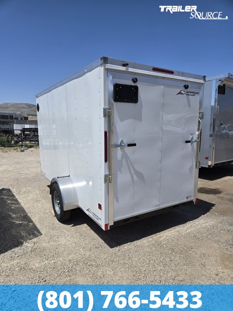 6x12 American Hauler Arrow Single Axle Enclosed Cargo