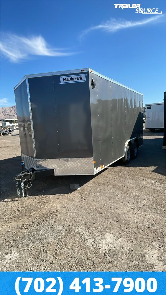 8.5x16 Haulmark Passport DELUXE 7'6" Interior 7K Tandem Axle Enclosed Cargo