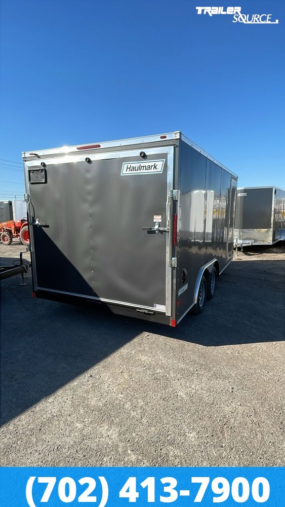 8.5x16 Haulmark Passport DELUXE 7'6" Interior 7K Tandem Axle Enclosed Cargo