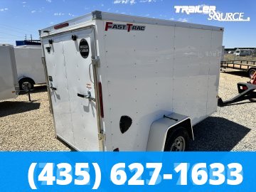 5x10 Wells Cargo FastTrac 5'6" Interior Single Axle Enclosed Cargo
