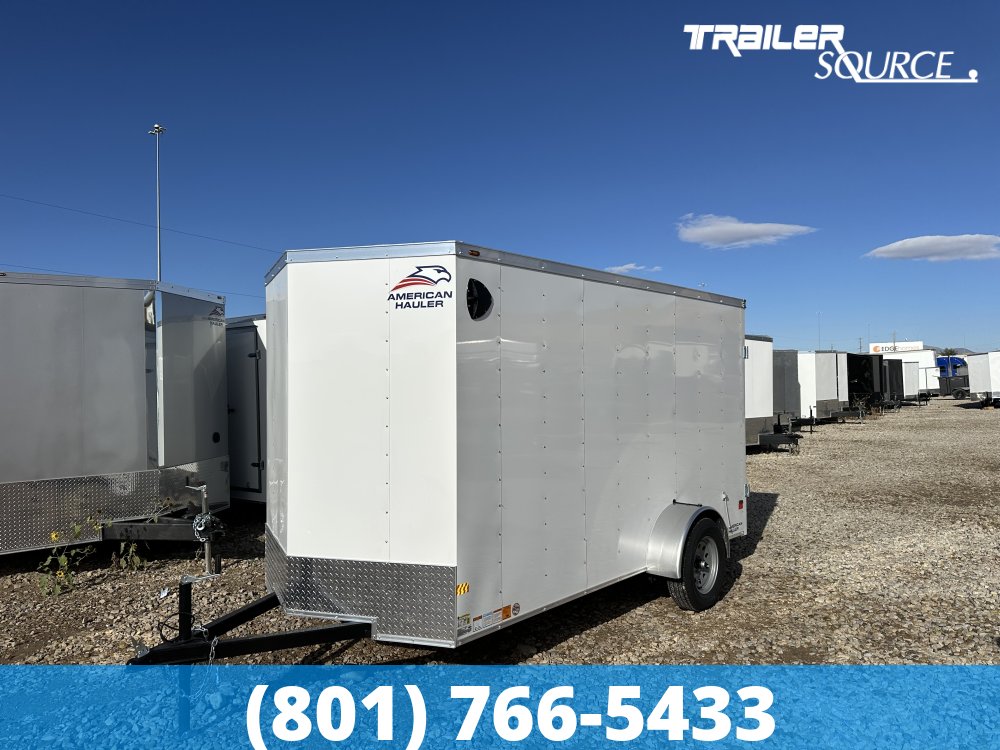 6x12 American Hauler Arrow Single Axle Enclosed Cargo