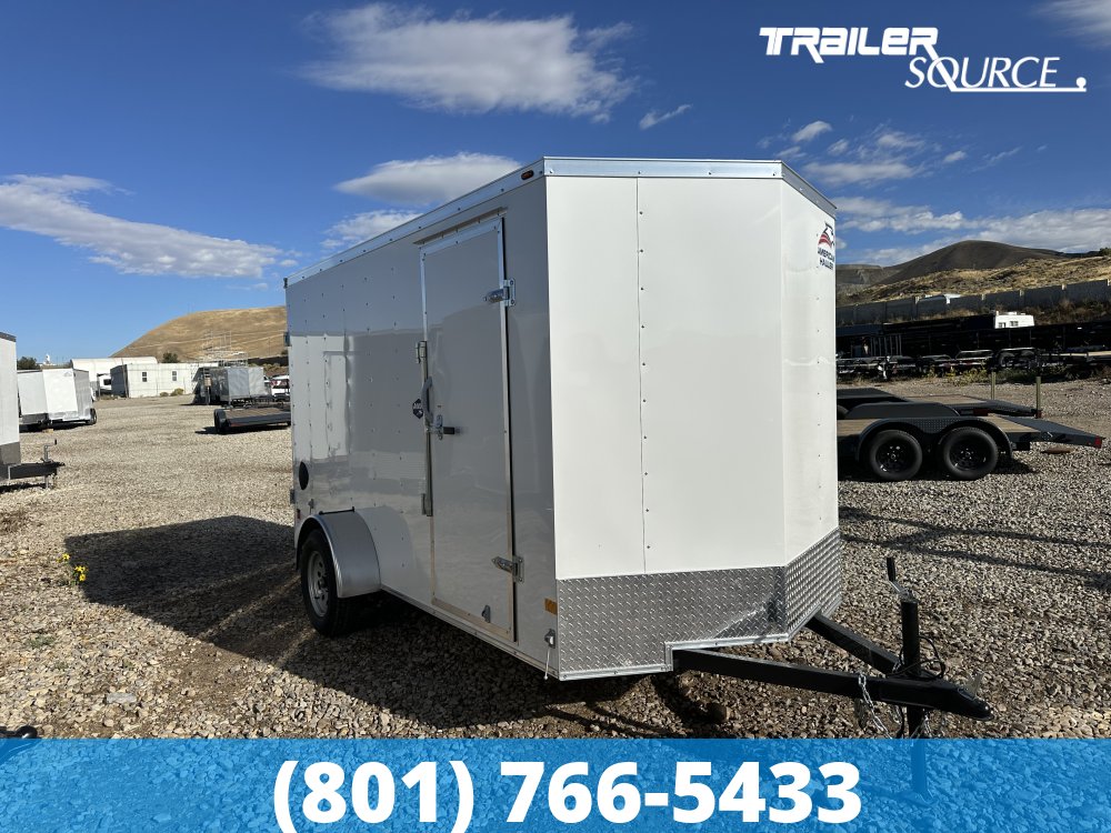6x12 American Hauler Arrow Single Axle Enclosed Cargo