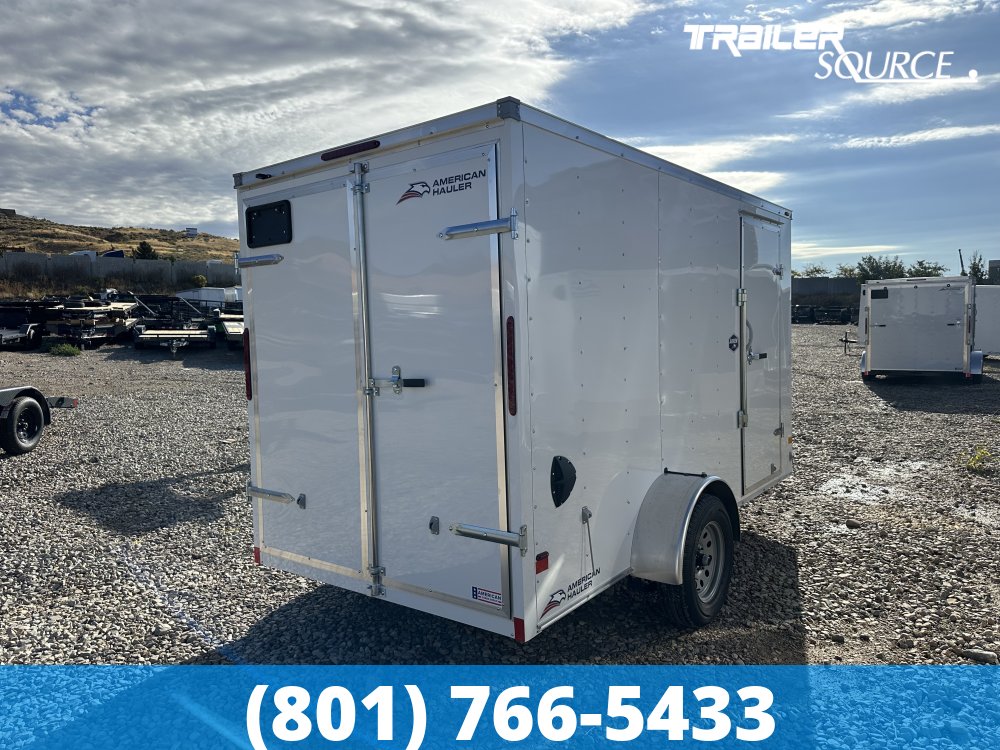 6x12 American Hauler Arrow Single Axle Enclosed Cargo