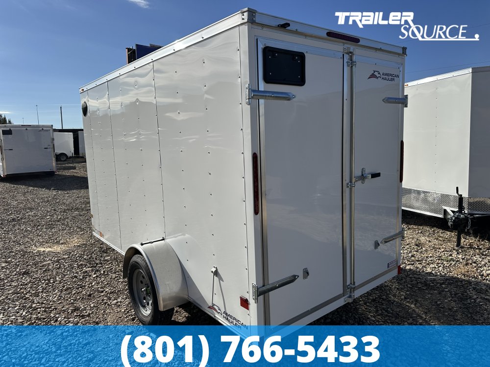 6x12 American Hauler Arrow Single Axle Enclosed Cargo