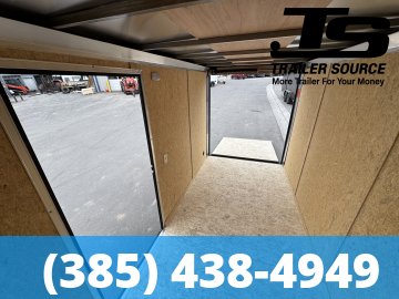 6x12 Look ST DLX Enclosed Cargo Trailer - 6'6" Interior - 3.5K GVWR - .080 PolyCor, Alloy Wheels, Black Out Package